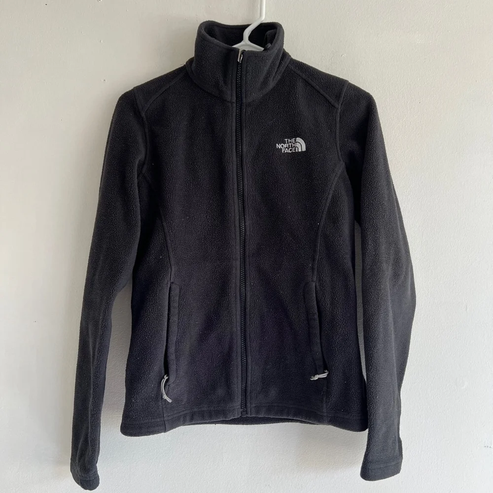 The North Face Fleece Jacket, XS, Black